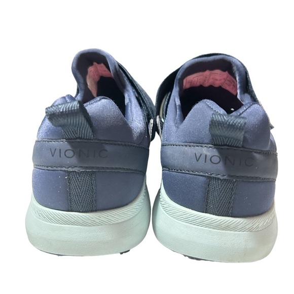 VIONIC Women’s PRO /VIO GRIP MARLENE EASY HOOK & LOOP CLOSURE SIZE 7 Navy - Picture 3 of 6